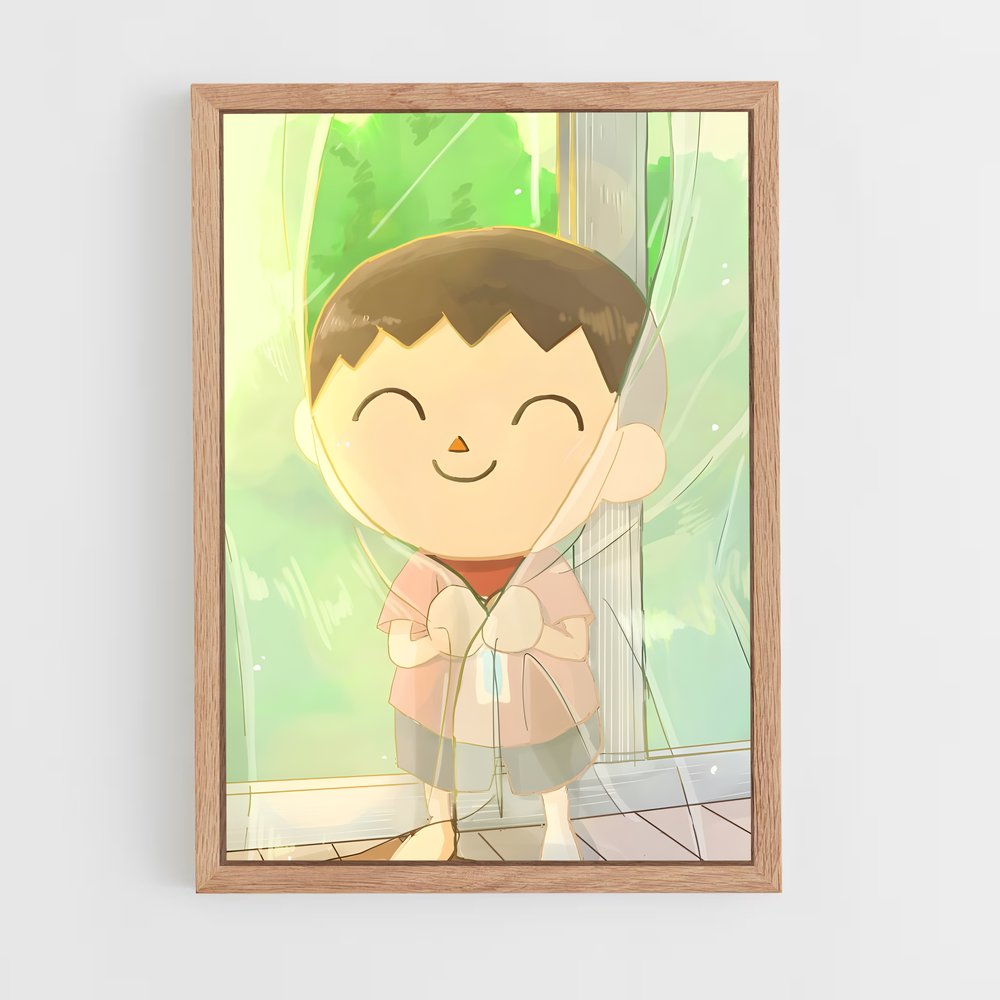 Poster Villager nintendo – affiche Animal Crossing (vue 4)